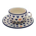 TASSE doppelter Espresso 100 ml mit Untertasse 771-0570.jpg
