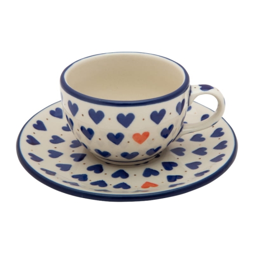 TASSE doppelter Espresso 100 ml mit Untertasse 771-0570.jpg