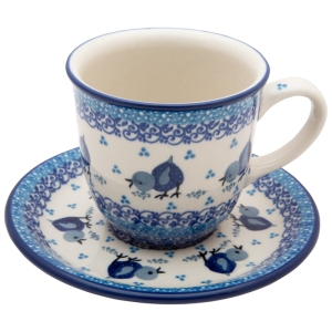 Tee Kaffee TASSE 200 ml mit Untertasse