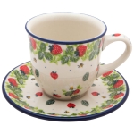 Tee Kaffee TASSE 200 ml mit Untertasse