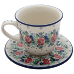 Tee  Kaffee TASSE 300 ml mit Untertasse