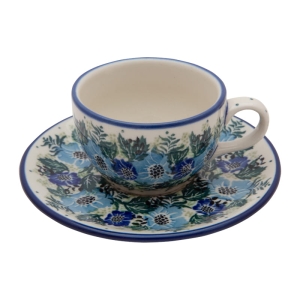 Double espresso CUP 100 ml with saucer