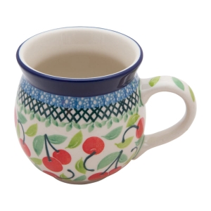 KUBEK czeski 330 ml WIŚNIE