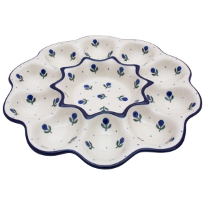 Talerz do jajek JAJECZNIK na 10 sztuk 28.5 cm