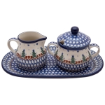 Sugar bowl and milk jug SET