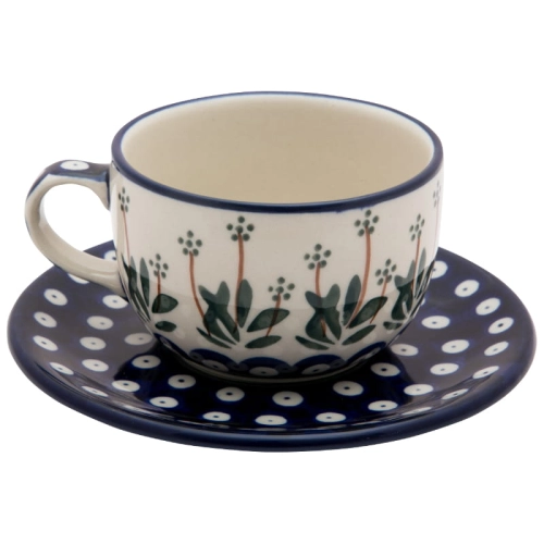 Tee Kaffee TASSE 200 ml mit Untertasse 768-0377H.jpg