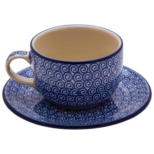 Tee Kaffee TASSE 200 ml mit Untertasse 768-0028.jpg