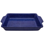 Naczynie do ZAPIEKANIA Forma do ciasta 34.5 cm KROPKI