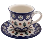 Tea Coffee CUP 200 ml with saucer VINTAGE