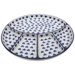 Five-part serving PLATTER 26 cm HEARTS