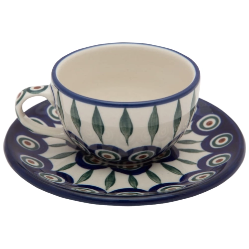 Tee Kaffee TASSE 150 ml mit Untertasse 767-0054_a.jpg