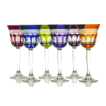 KIELISZKI do wina kolorowe (170 ml) 6 szt.