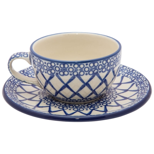 Tee Kaffee TASSE 150 ml mit Untertasse 767-0040.jpg