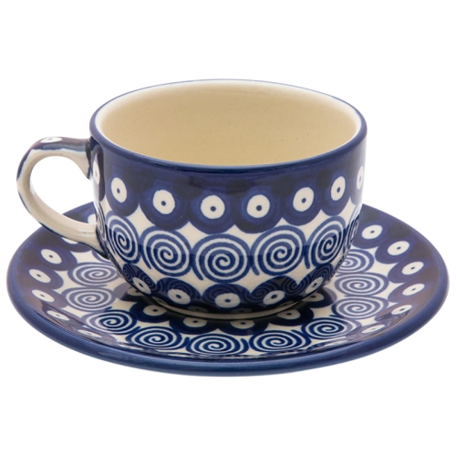 Tee Kaffee TASSE 200 ml mit Untertasse 768-0412.jpg