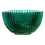 Crystal fruit bowl 13 cm colored
