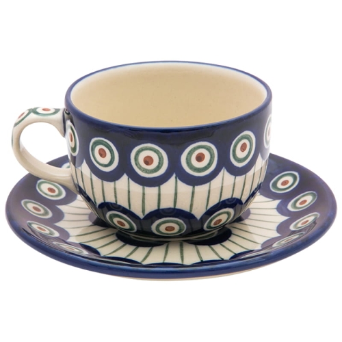 Tee Kaffee TASSE 200 ml mit Untertasse 768-0054A.jpg