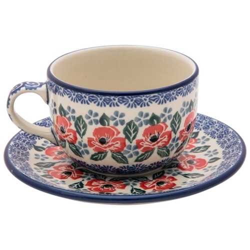 Tee Kaffee TASSE 200 ml mit Untertasse 768-1490.jpg