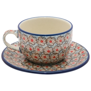 Tee  Kaffee TASSE 200 ml mit Untertasse