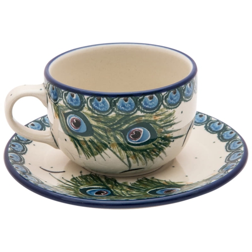 Tee Kaffee TASSE 200 ml mit Untertasse 768-2127.jpg