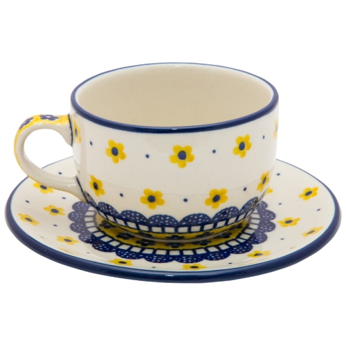Tee Kaffee TASSE 200 ml mit Untertasse 768-0240.jpg