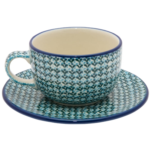 Tee Kaffee TASSE 200 ml mit Untertasse 768-U4805.jpg