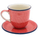 Tee  Kaffee TASSE 300 ml mit Untertasse