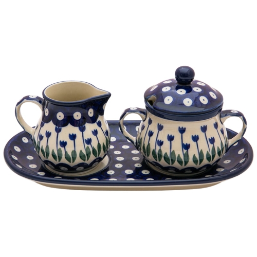 Zuckerdose 200 ml und Milchkännchen 200 ml SET mit Untertasse 422-0377Z.jpg