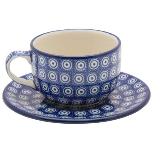 Tee Kaffee TASSE 200 ml mit Untertasse 768-1294.jpg