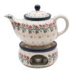 Teekanne 0.9 l mit Stövchen