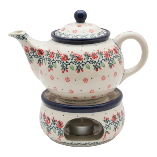 Teekanne Teekessel 900 ml mit Stövchen 264-374-1971.jpg