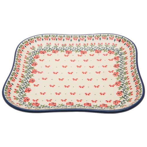 ServierPLATTE Aufschnittplatte Kuchenplatte 24 cm  581-1965.jpg