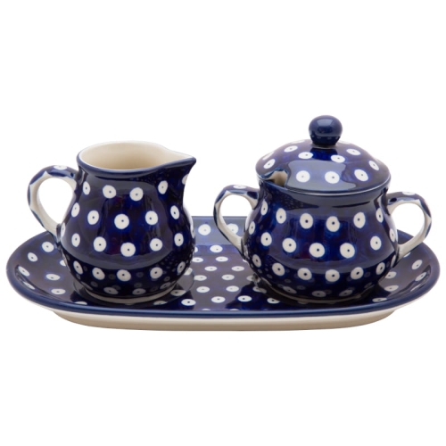 Zuckerdose 200 ml und Milchkännchen 200 ml SET mit Untertasse 422-0070A.jpg