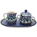 Zuckerdose 200 ml und Milchkännchen 200 ml SET mit Untertasse 422-1413.jpg