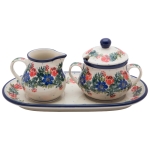 Sugar bowl and milk jug SET