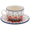 Tee Kaffee TASSE 200 ml mit Untertasse 768-1486.jpg
