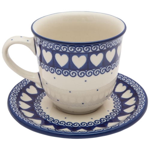 Tee Kaffee TASSE 300 ml mit Untertasse 773-0375M.jpg