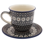 FILIŻANKA do herbaty kawy 300 ml ze spodkiem