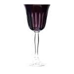 KIELISZKI do wina 220 ml kryształowe kolorowe 6 sztuk