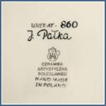 Janina Pałka - sygnatura
