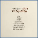 Krystyna Deptuła - sygnatura